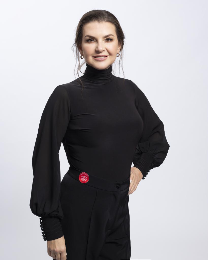 Bodysuit T-neck Bouton Plus