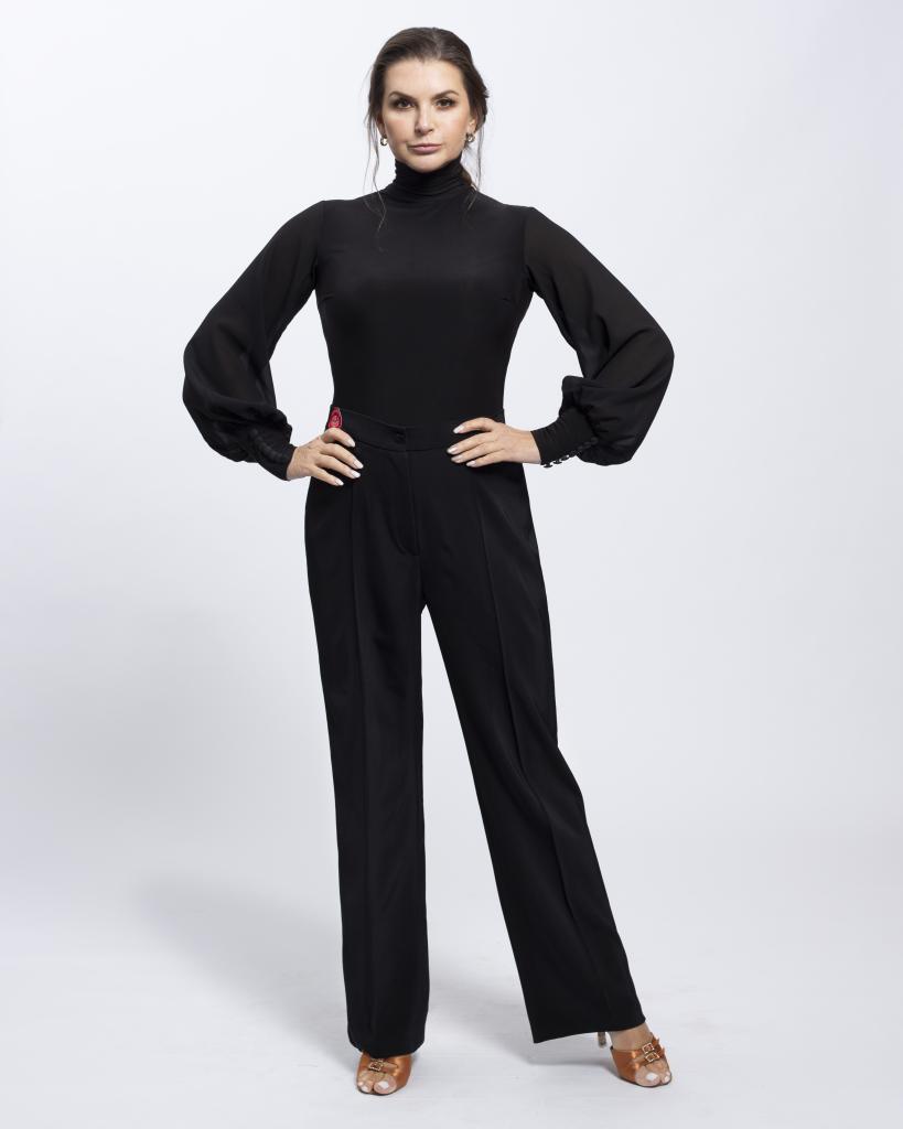 Bodysuit T-neck Bouton Plus
